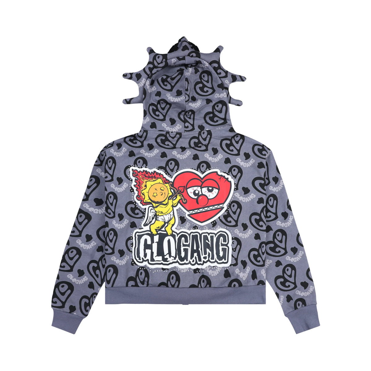 Glo Gang グロ・ギャング 
 I Heart Glo Full Zip Hoodie フーディ
