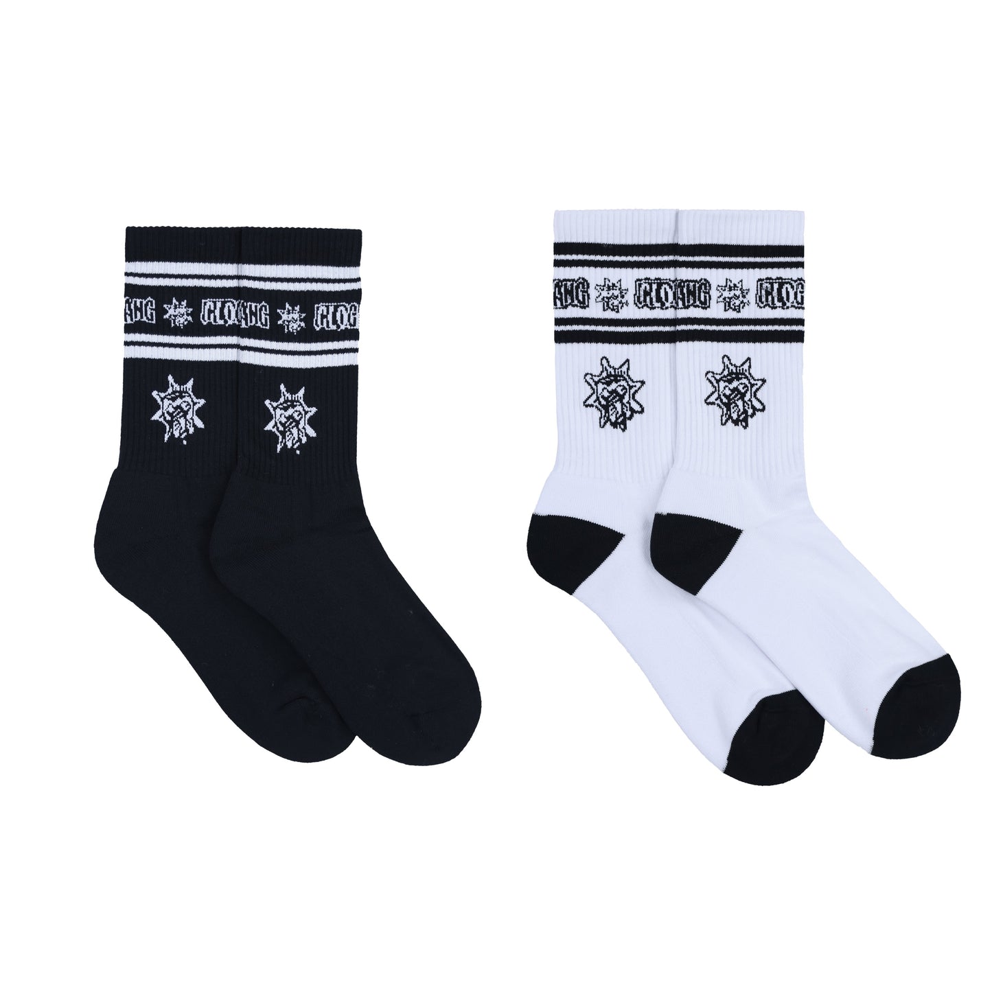 Glo Gang グロギャング Logo Stripe Socks ソックス