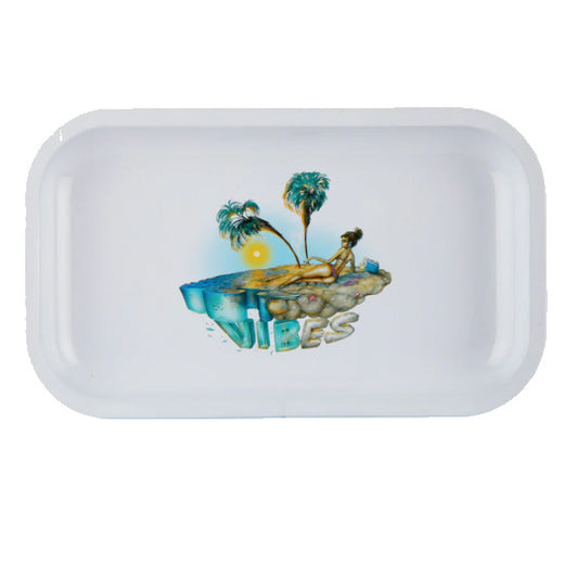 VIBES バイブス PRIVATE ISLAND ROLLING TRAY ホワイト ローリングトレイ