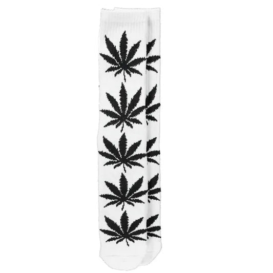 HUF ハフ Plantlife Crew Socks ホワイト ソックス