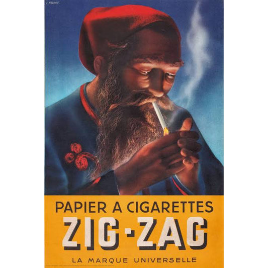 Zig Zag ジグザグ Papier A Cigarettes Regular poster ポスター #53