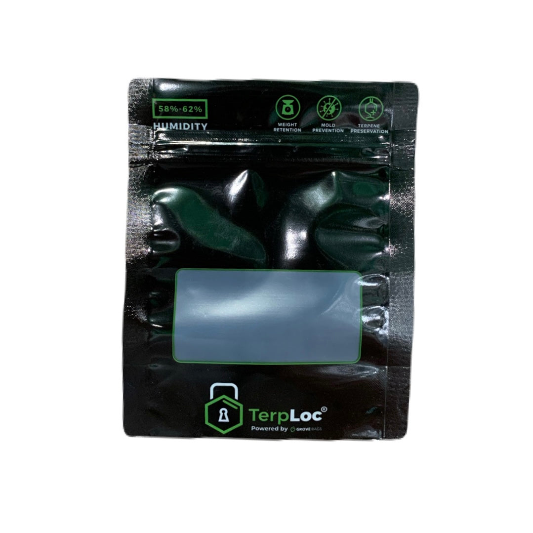 Humidity Storage Terp Zip Bags 調湿ジップバッグ 58%-62% （1/8オンス〜1ポンド）