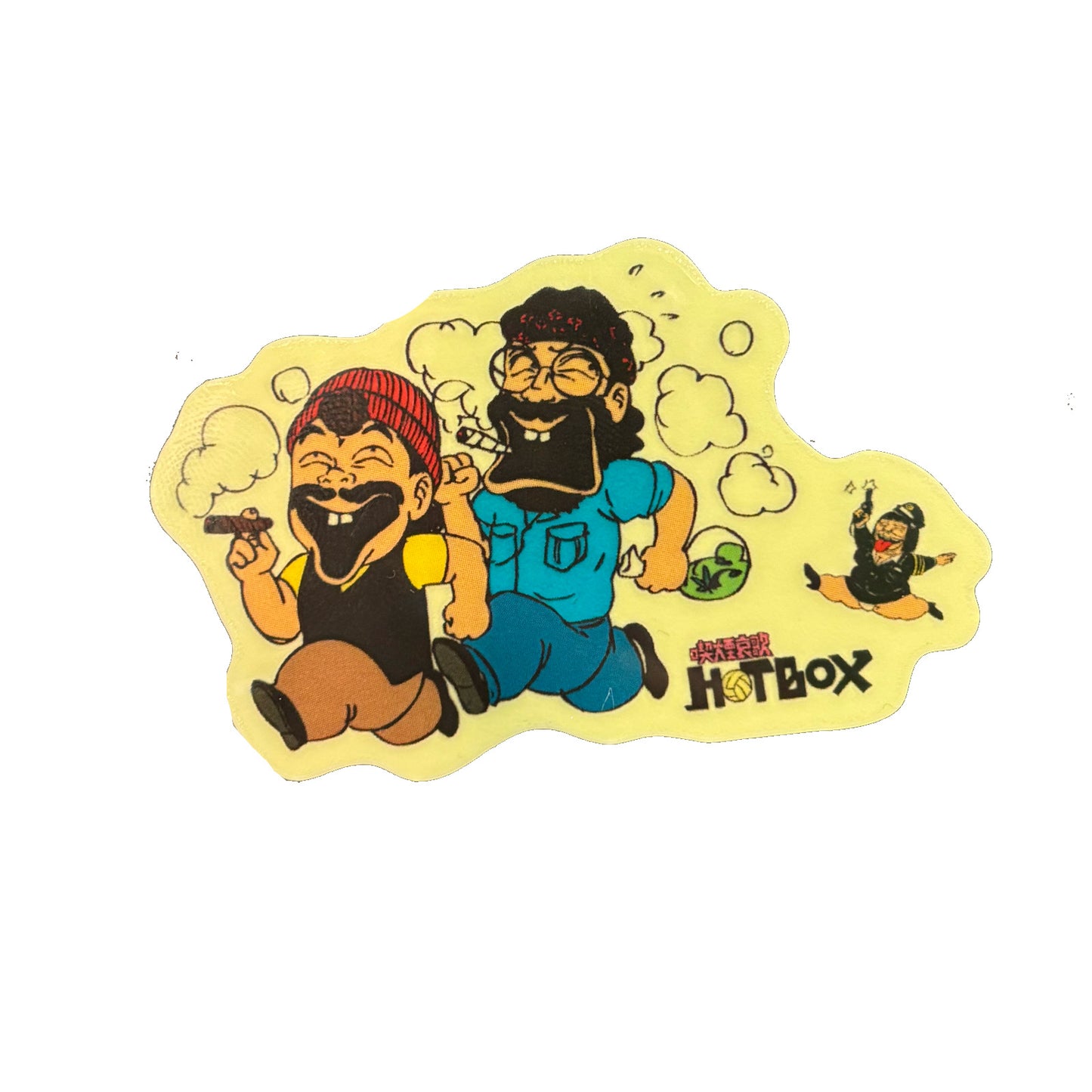 HOTBOX SESSIONS ホットボックスセッションズ "喫煙哀歌バレーボーイズ" ステッカー sticker