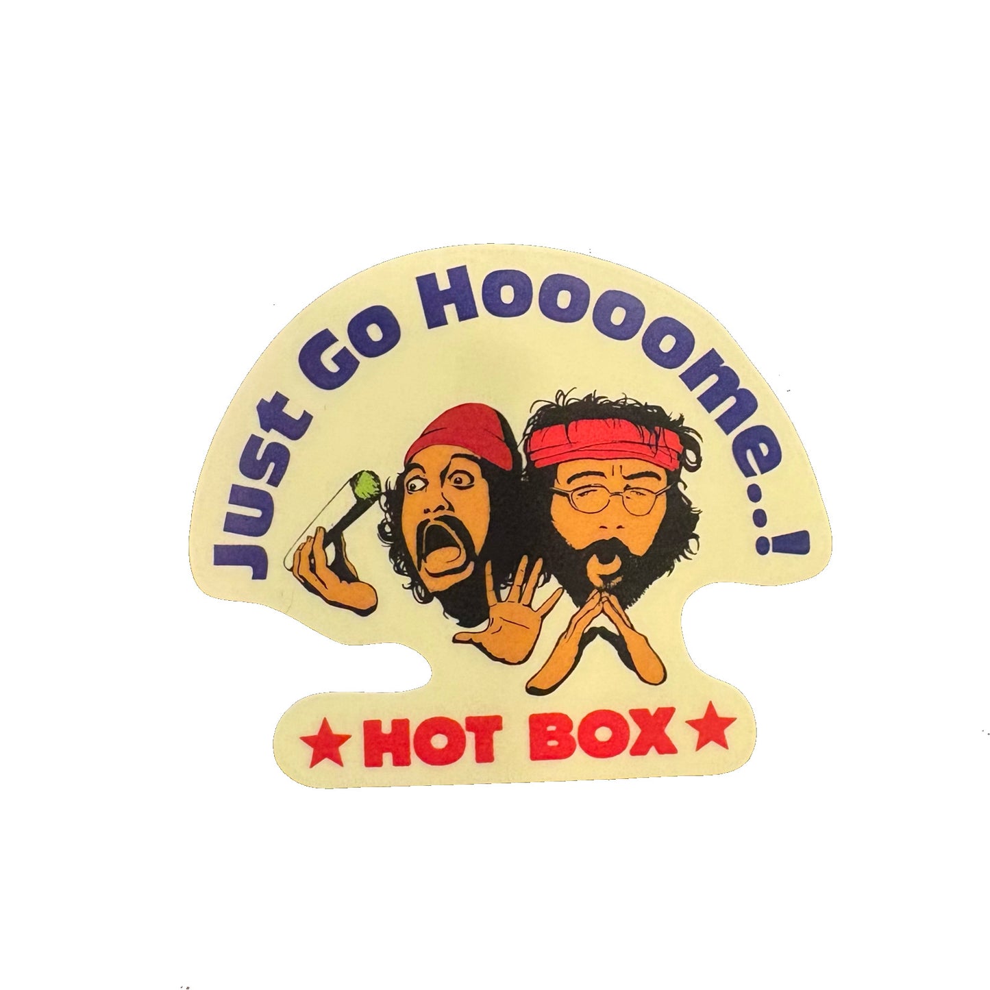 HOTBOX SESSIONS ホットボックスセッションズ "Just Go Hoooome..!" ステッカー sticker