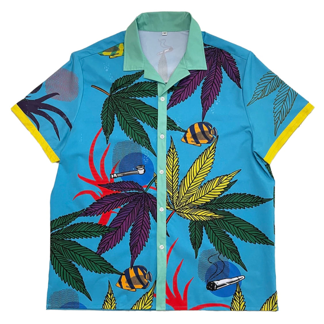 TAYLOR GANG テイラーギャング CORAL REEFER BUTTON UP シャツ