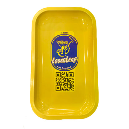 Loose Leaf ルーズリーフ ROLLING TRAY Yellow ローリングトレイ