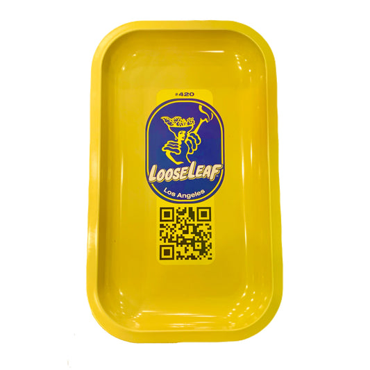 Loose Leaf ルーズリーフ ROLLING TRAY Yellow ローリングトレイ