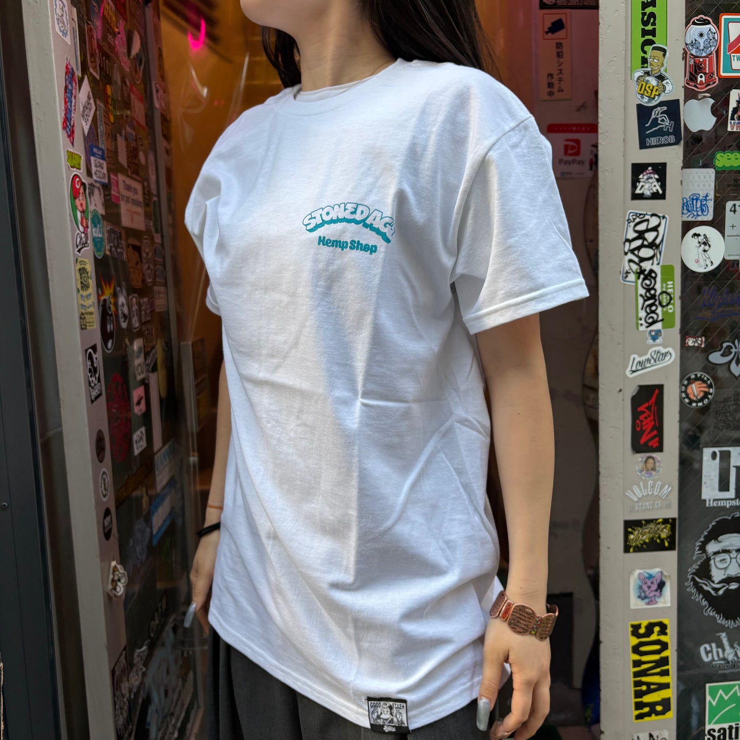 2000B.C. ORIGINALS ツーサウザンドビーシーオリジナルズ TEE "Still Growing"   Tシャツ ホワイト/ブラック