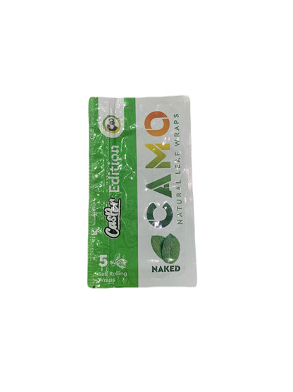 Afghan hemp アフガンヘンプ CAMO Natural Leaf Blunt Wraps ブラント