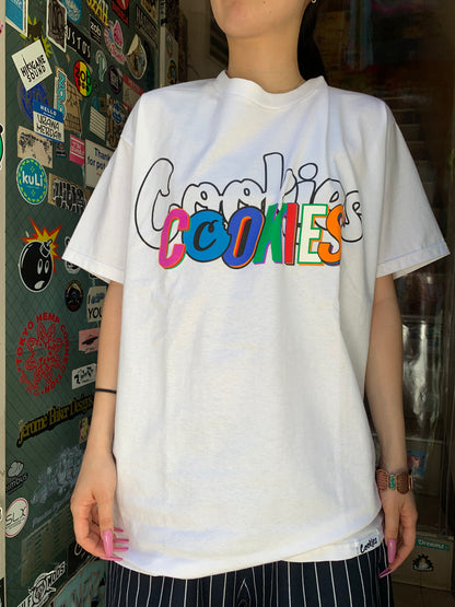 【SALE!!】Cookies クッキーズ ON THE BLOCK TEE Tシャツ ブラック/ホワイト