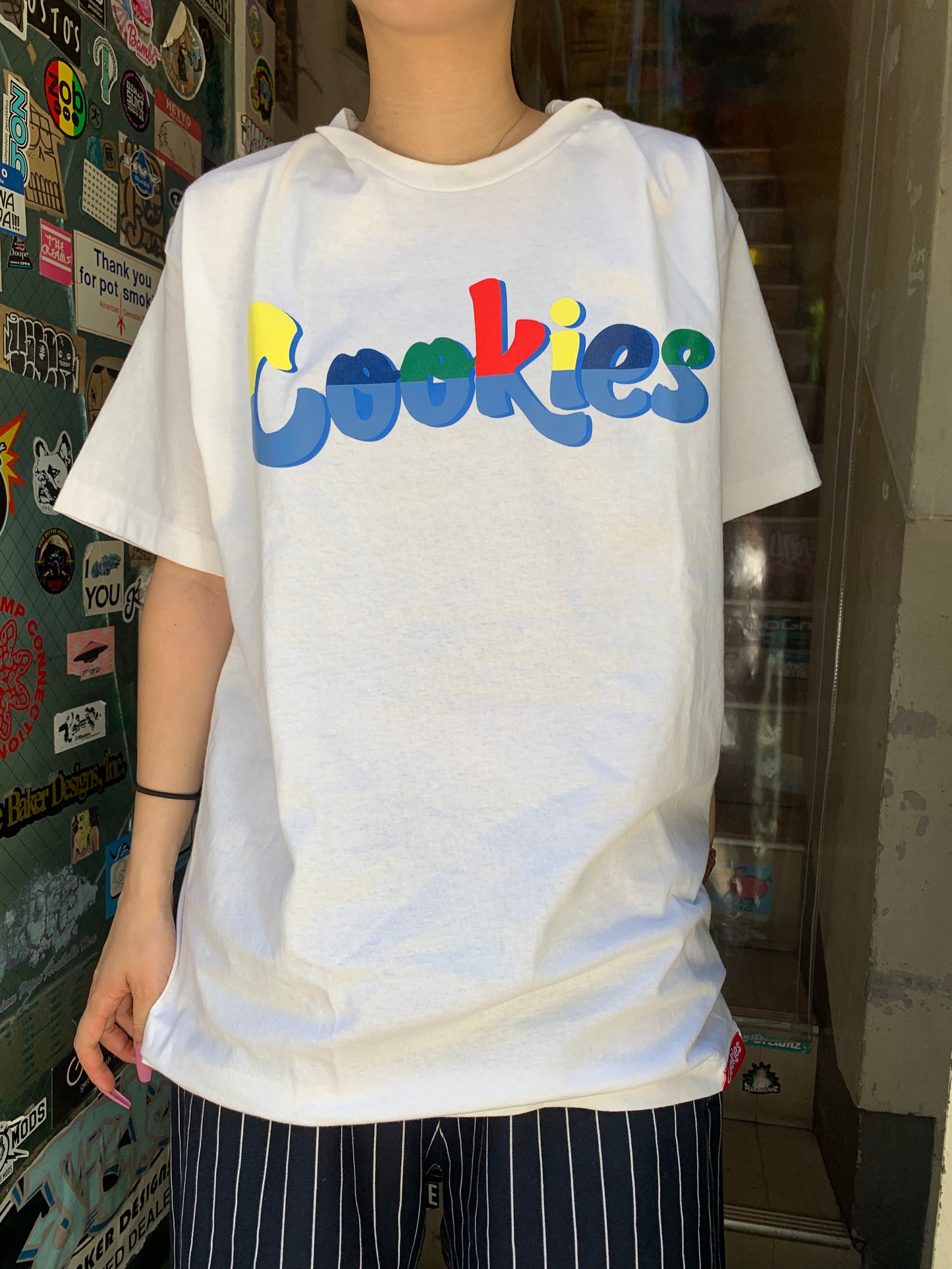 【SALE!!】Cookies  クッキーズ CATAMARAN LOGO 3 TEE White ホワイト Tシャツ