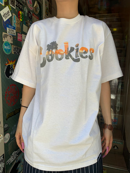 【SALE!!】Cookies  クッキーズ "TOriginal Mint Palm" tee White Tシャツ ホワイト
