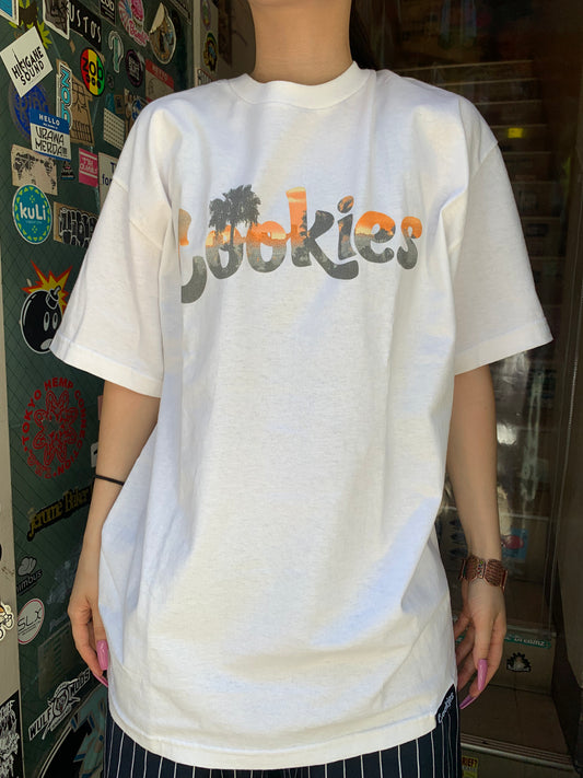 【SALE!!】Cookies  クッキーズ "TOriginal Mint Palm" tee White Tシャツ ホワイト