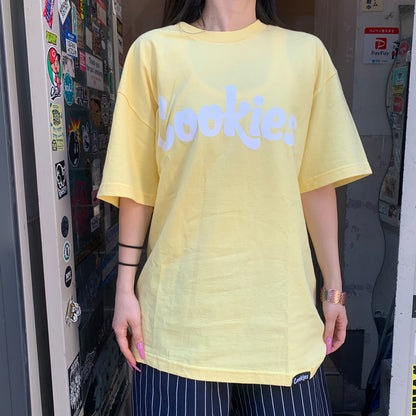 【SALE!!】Cookies クッキーズ"Original Logo" tee Tシャツ イエロー/ホワイト