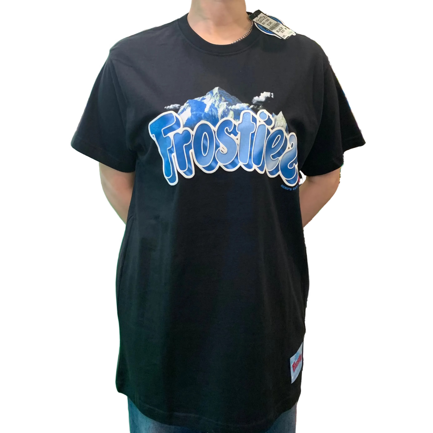 FROSTIEZ フロスティーズICE CAPS GRAPHIC T-SHIRT Tシャツ ブラック