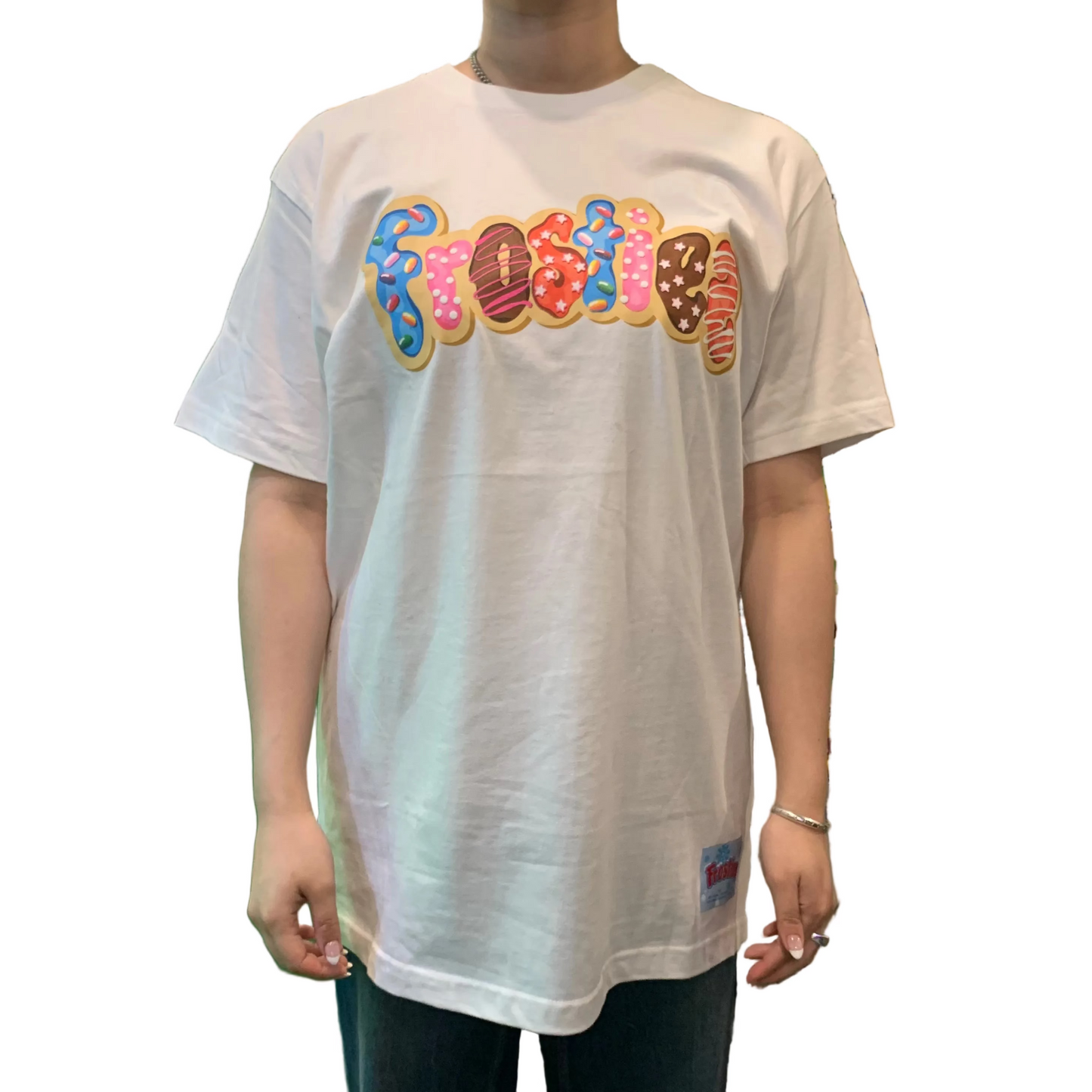 FROSTIEZ フロスティーズ TREATS GRAPHIC T-SHIRT Tシャツ ホワイト