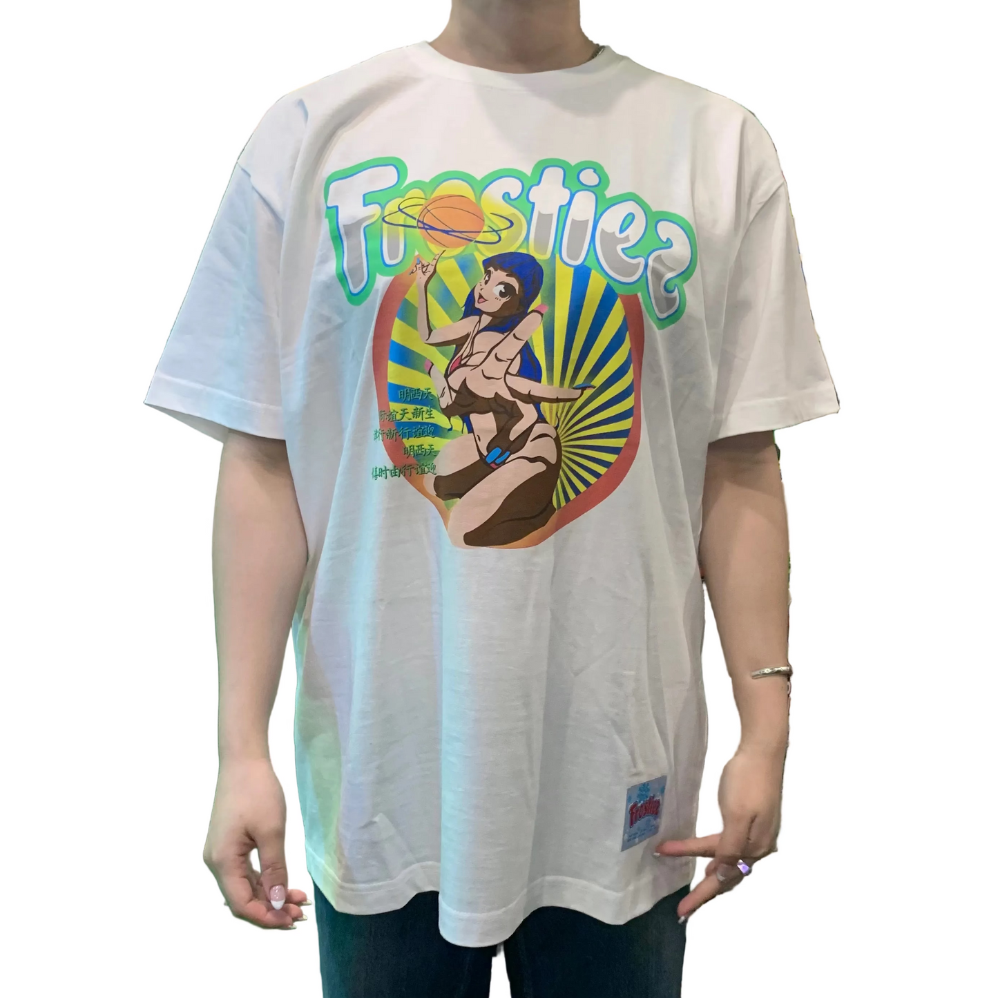 FROSTIEZ フロスティーズRECREATIONAL GRAPHIC T-SHIRT Tシャツ ホワイト