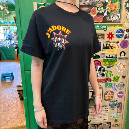 Glo Gang グロギャング J'Adore Tee (Black) Tシャツ