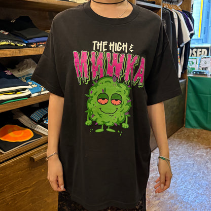 The High & Mightyザハイアンドマイティー x Mishka Stoney Burnie Black T-Shirt Tシャツ ブラック