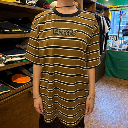 Empyre エンパイア Stove Top Sand Stripe T-Shirt Tシャツ サンド