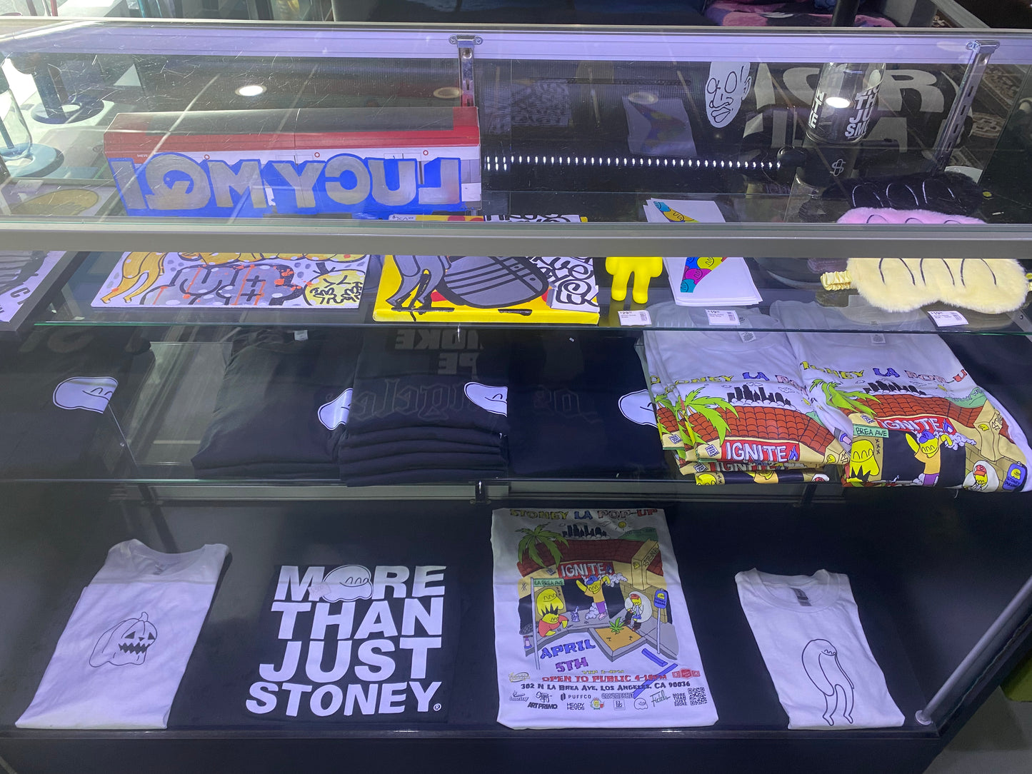 IGNITE "STONEY LA POP-UP" TEE ホワイト Tシャツ