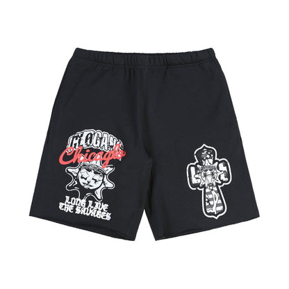 Glo Gang グロギャング Long Live Savages Shorts ショーツ