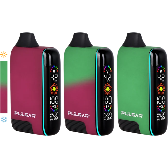 PULSAR パルサー 510 DL 5.0 Precision Voltage Control LCD Screen Vape Bar 1000mAh バッテリー ベイプ