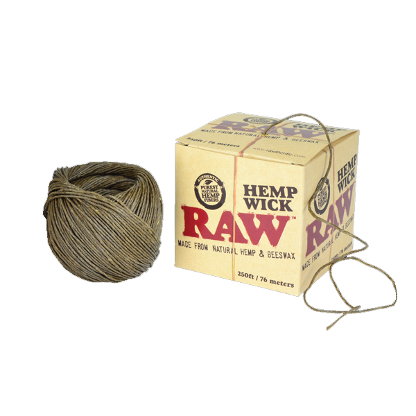 RAW ロウ HEMP WICK ヘンプウィック