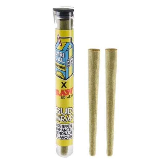 RAW x Lyrical Lemonade ロウxリリカルレモネード Terp Wrap Cones (2本入り) プレロールコーンペーパー