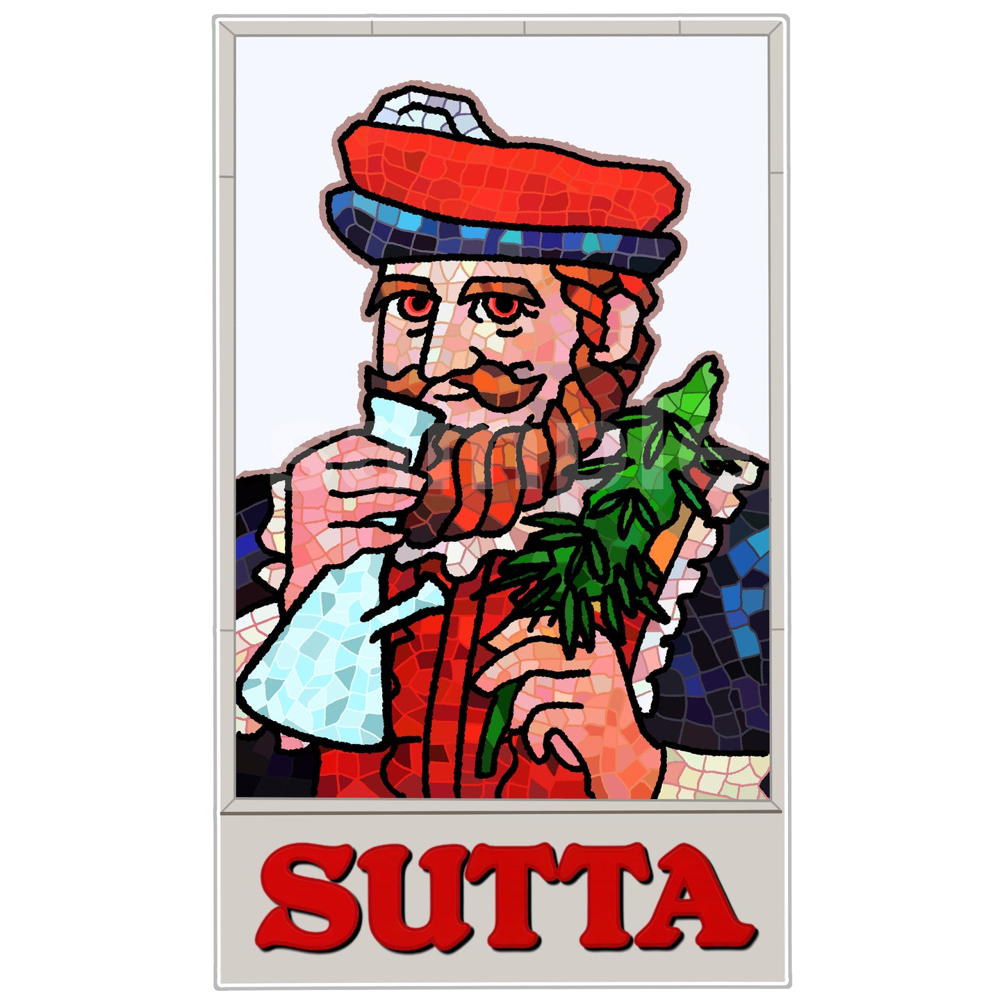 HOTBOX SESSIONS ホットボックスセッションズ sticker "SUTTA" ステッカー