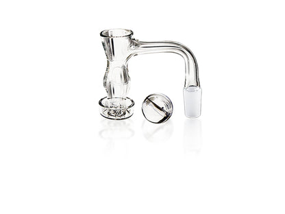 SPACE KING スペースキング Fully Fused Long Barrel Terp Slurper Banger Kit ガラスバンガー＆バンガーキャップ