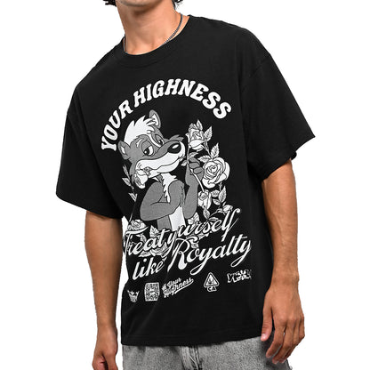 Your Highness ユアハイネス Skunk Royalty Black T-Shirt Tシャツ