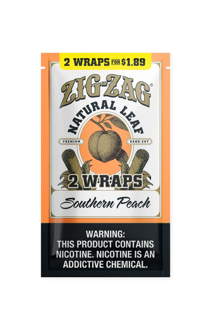 Zig-Zag ジグザグ Natural Leaf Flatwraps ブラント（2枚入り）
