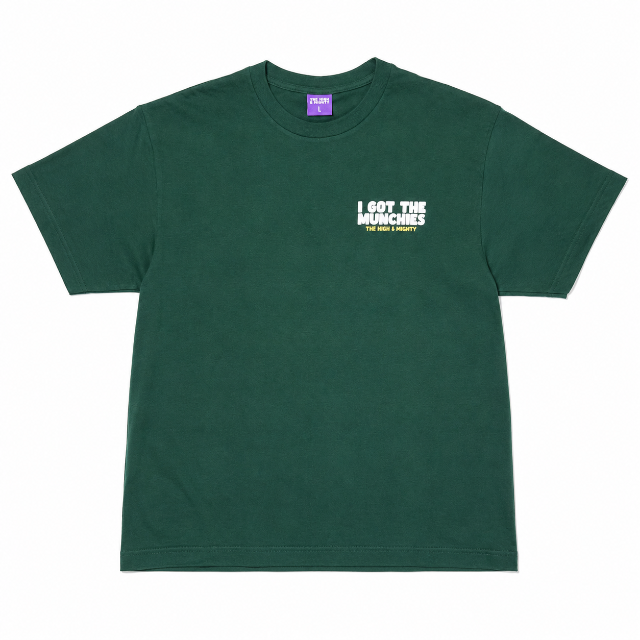 The High & Mighty ザハイアンドマイティー Fried Guys Green T-Shirt Tシャツ グリーン
