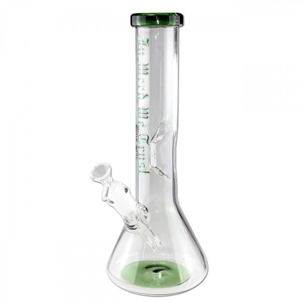 Black Leaf ブラックリーフ In We Trust Beaker Ice Water Pipe 水パイプ #251874
