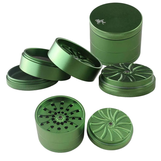 Black Leaf ブラックリーフ Masher Aluminium Grinder 4part グラインダー #BG8