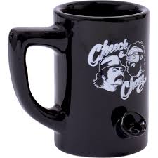 Cheech & Chong チーチ＆チョン Wake & Bake Ceramic Mug Pipe マグカップパイプ