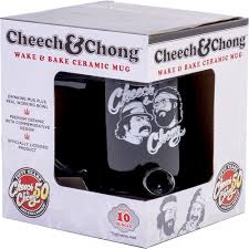 Cheech & Chong チーチ＆チョン Wake & Bake Ceramic Mug Pipe マグカップパイプ