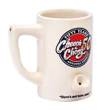 Cheech & Chong チーチ＆チョン Wake & Bake Ceramic Mug Pipe マグカップパイプ