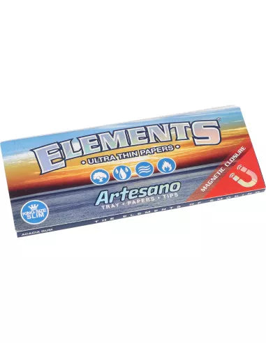 ELEMENTS エレメンツ Artesano Rice Papers king size ペーパー＋チップ＋トレー