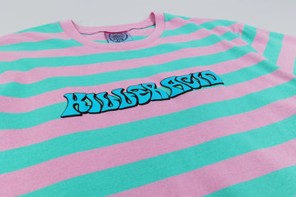 Killer Acid キラーアシッドFeel Good Pink & Green T-Shirt Tシャツ ピンク