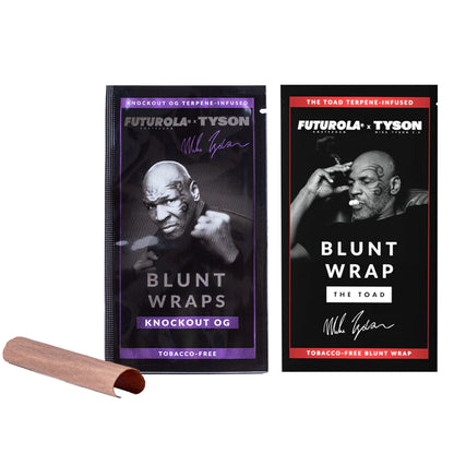 FUTUROLA x Tyson フツロラ x タイソン Terpene-Infused Blunt Wraps ブラント