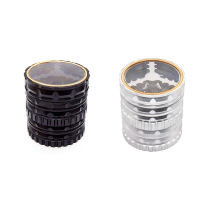 【SALE!!】CLEAR TOP 5LAYER ALUMINIUM GRINDER グラインダー #G20