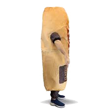 RAW ロウ RAWKY THE RAW INFLATABLE COSTUME 変装グッズ  ハロウィン コスチューム