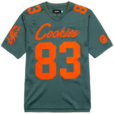 Cookies クッキーズ Legacy Green Football Jersey Tシャツ グリーン