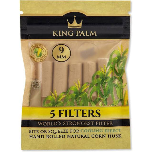 KING PALM キングパーム 5Corn Husk Filters フィルターチップ 5個入り