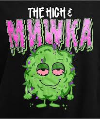 The High & Mightyザハイアンドマイティー x Mishka Stoney Burnie Black T-Shirt Tシャツ ブラック
