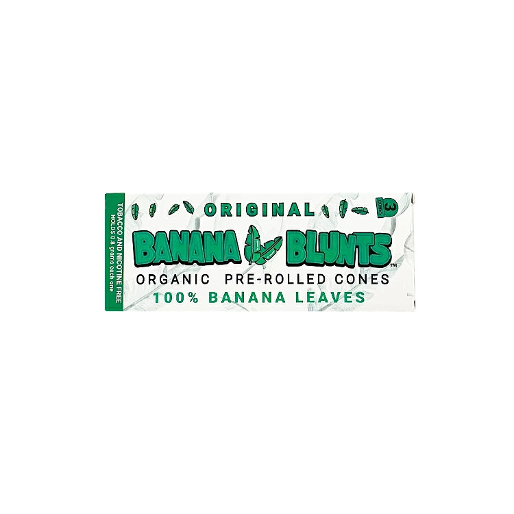 Banana Blunts バナナブラント Organic Pre-rolled Cones プレロールコーンペーパー