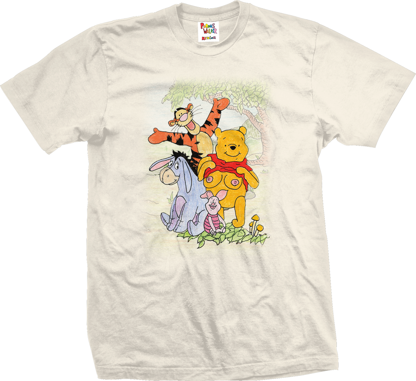 Porous Walker ポーラスウォーカー POOHBS Tee Tシャツ