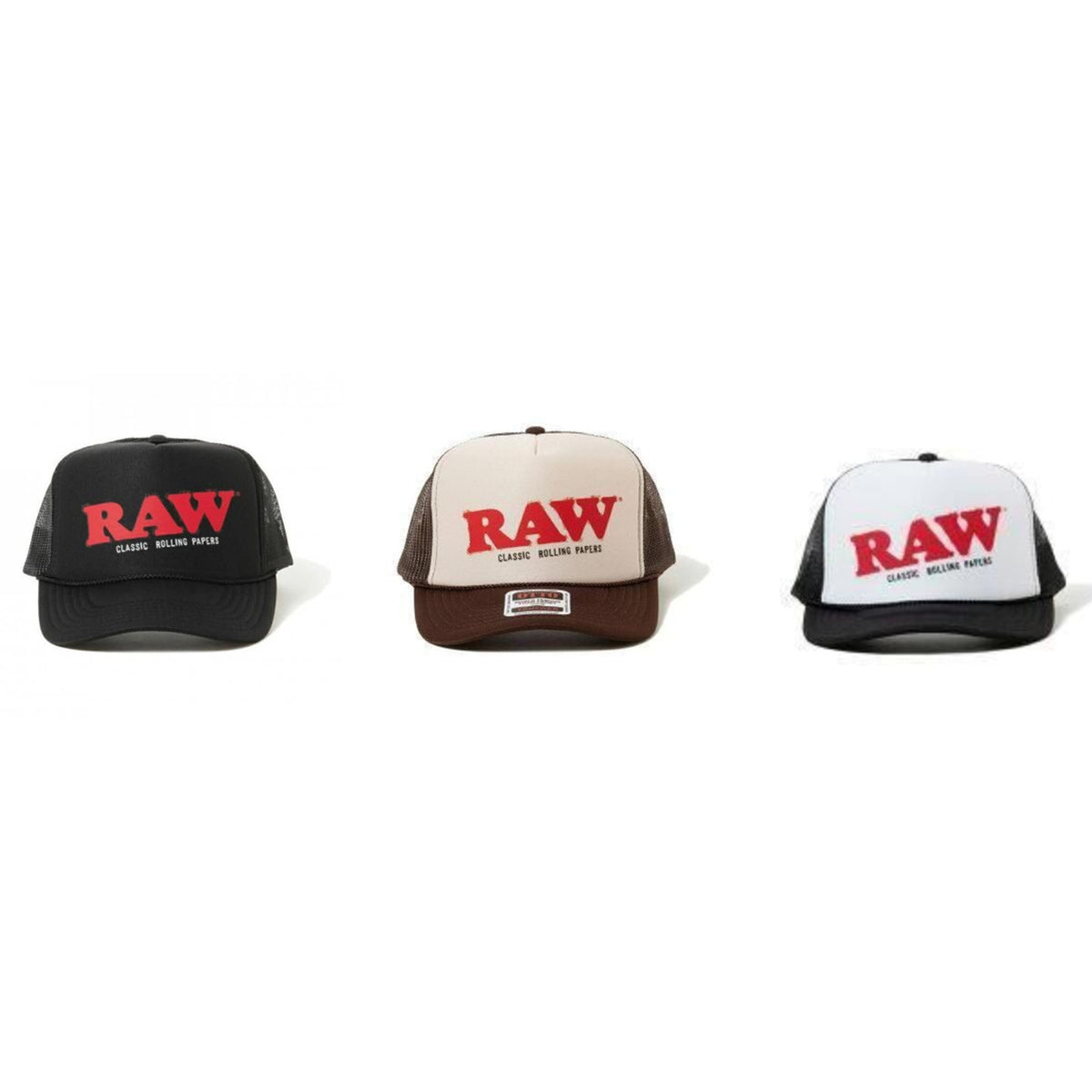 ★RAW ロウ TRUCKER MESH CAP  キャップ